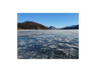 Eislaufen am Fuschlsee