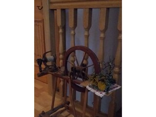 altes Spinnrad