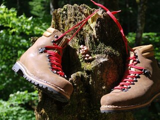 Die Wanderschuhe möchten schon los...