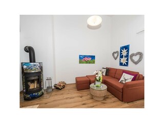 Sofa mit Ofen - 64m² Apartment 4 Personen - Bauer