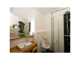 Badezimmer, Apartment Bergspitz 110m²