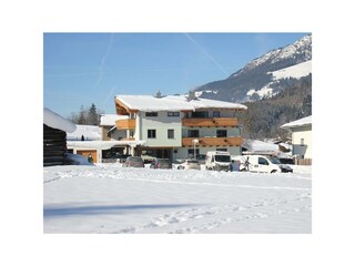 Haus im Winter
