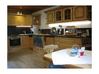 Gästeküche Frühstücksraum