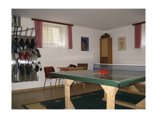 Trocken- und Tischtennisraum