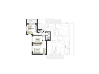Appartment Wiese Grundriss