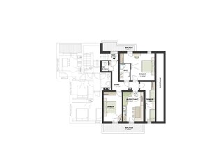 Appartment Wald Grundriss