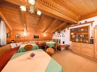 Frühstücks- und Aufenthaltsraum