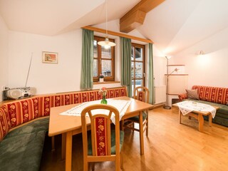 Wohnküche im Apartment Steinernes Meer