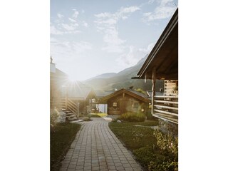 Auf dem Weg zum Hotel