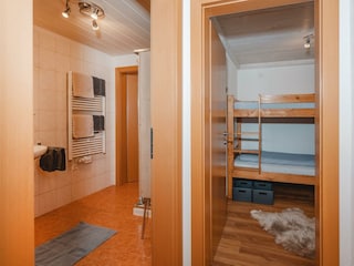 Eingang Bad und 2. Schlafzimmer