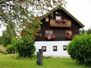 Ansicht Bauernhaus für deskline