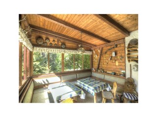 Grillhütte innen