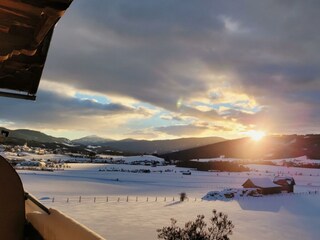 Sonnenaufgang mit Blick nach Links "Mariapfarr "