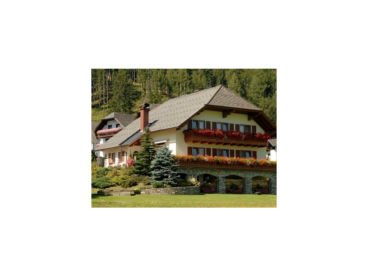 Hausansicht Gästehaus Trattner in Begöriach