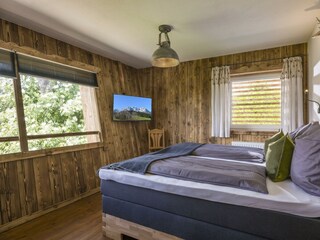 Romantik Schlafzimmer mit Boxspringbett