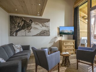 Romantik Wohnzimmer mit Balkon