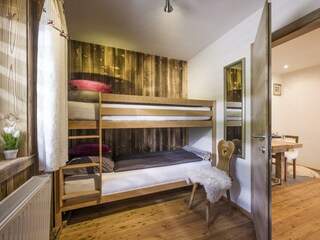 Romantik Schlafzimmer mit Stockbett