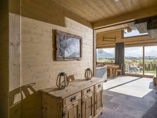 Eingangsbereich Chalet Seeblick