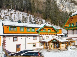 Winteransicht Hotel Gell