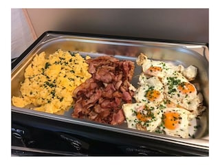 Eiergerichte in Chafing Dish 2