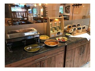 Buffet bei der Theke