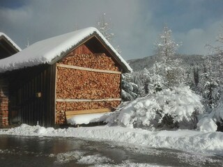 Unsere Holzhütte