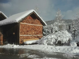 Unsere Holzhütte