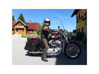 ...auf der Harley
