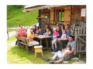 Nachmittag auf Almhütte
