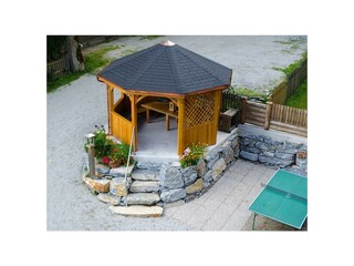 Ruheoase mit Tischtennisplatz