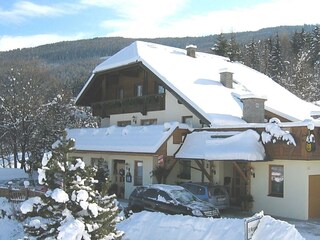 Schiabfahrt bis 250 m vor unsere Hoteltür