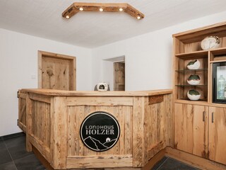 Rezeption Landhaus Holzer