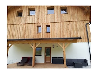 Aussenbereich Sauna
