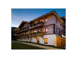 schräg von unten abend