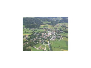 Luftansicht von Mariapfarr