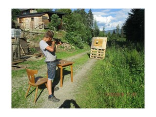 Luftdruckgewehrschießen