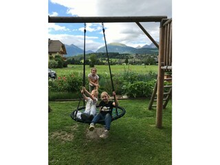 Spielplatz in Aktion