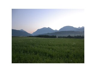 Blick vom Haus