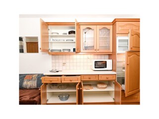 Pärchenappartement Küchenausstattung