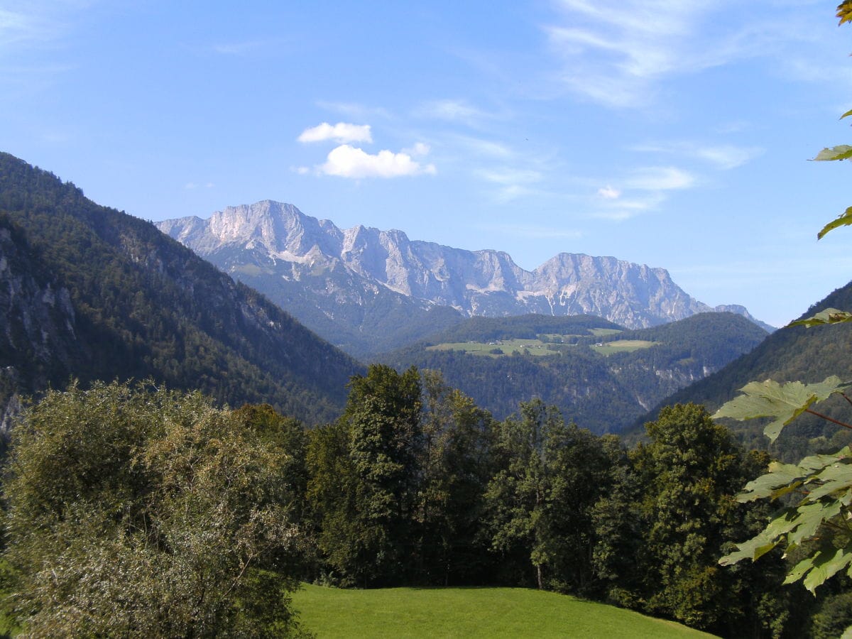 Blick zum Untersberg