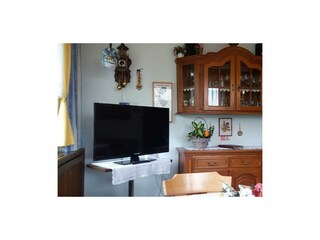 Frühstücksraum mit TV