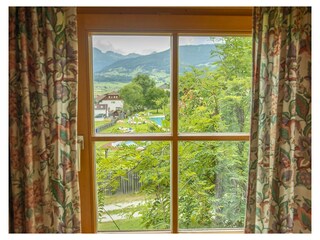 Blick aus dem Fenster