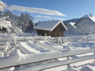 frische Winteransicht
