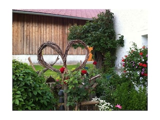 Deko rund um das Haus