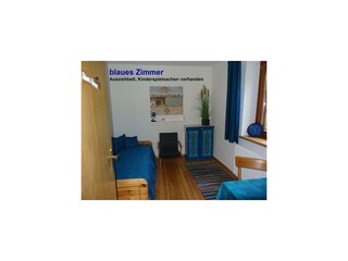 blaues Zimmer