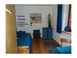 blaues Zimmer