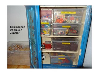 Spielsachen vorhanden