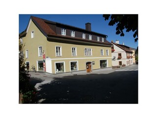 Vorderansicht mit Burg Mauterndorf