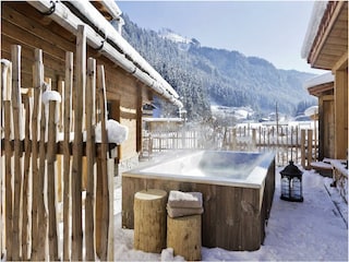 Badewanne Winter