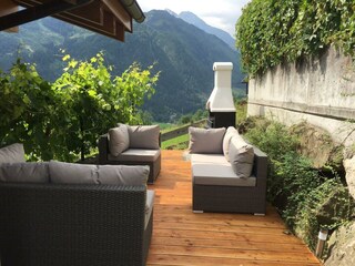 Lounge mit Grill Penthouse